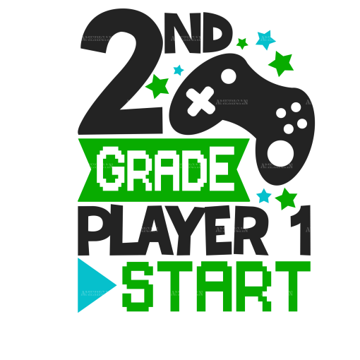 2nd Grade Player-1 Start DTF Transfer