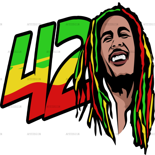 42 Weed DTF Transfer