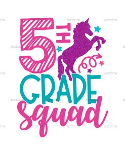 5th Grade Squad DTF Transfer