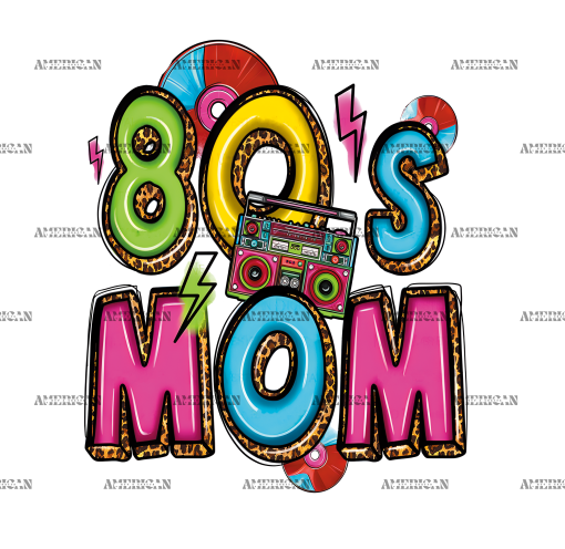 80's Mom DTF Transfer