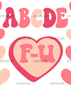 ABCDEF U UV DTF Transfer