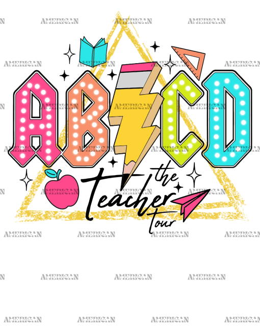 ABCD The Teachers Tour-2 DTF Transfer