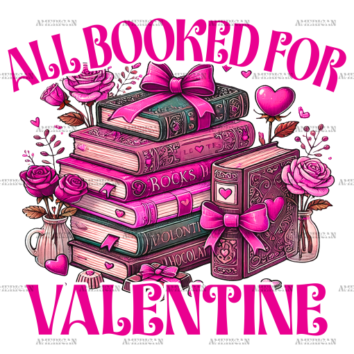 All Booked For Valentine DTF Transfer