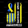 American Flag Down Syndrome-2 DTF Transfer