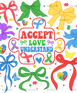 Autism Awareness-10 DTF Transfer