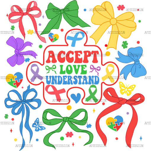 Autism Awareness-10 DTF Transfer