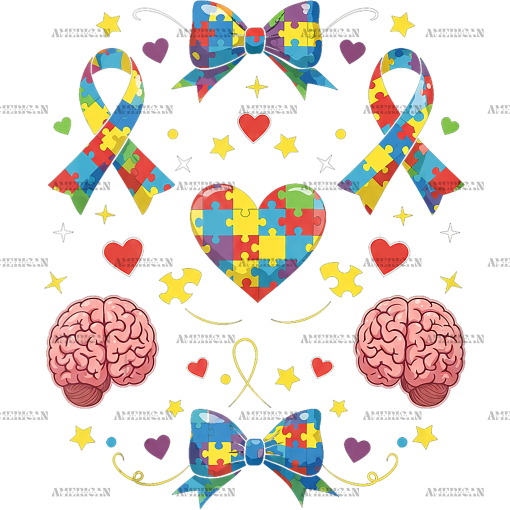 Autism Awareness-13 DTF Transfer