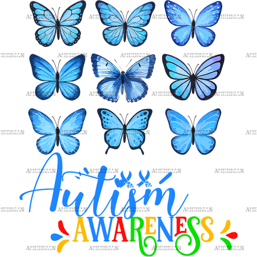 Autism Awareness-16 DTF Transfer