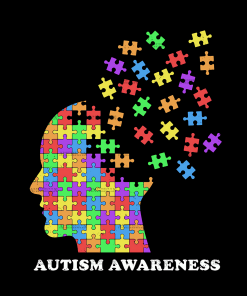 Autism Awareness DTF Transfer