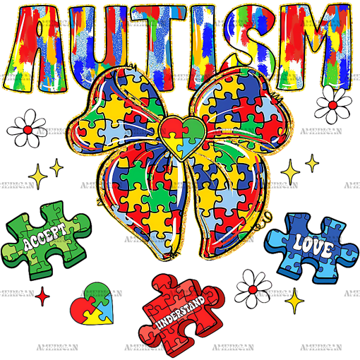 Autism Awareness-35 DTF Transfer