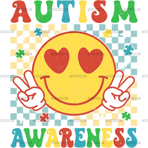 Autism Awareness-4 DTF Transfer