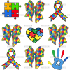 Autism Awareness-6 DTF Transfer