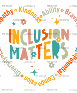 Autism Inclusion Matters DTF Transfer