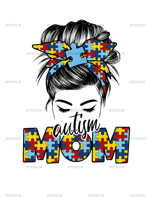 Autism Mom-1 DTF Transfer