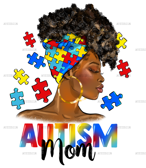 Autism Mom-3 DTF Transfer