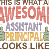 Awesome Assistant Principal DTF Transfer