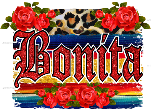 Bonita Spanish Design Dtf Transfer