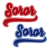 Soror Patch (Large/Chenille)