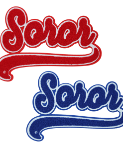 Soror Patch (Large/Chenille)