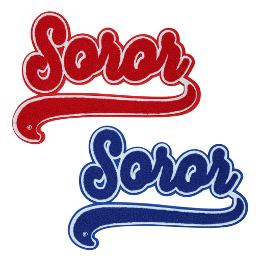 Soror Patch (Large/Chenille)