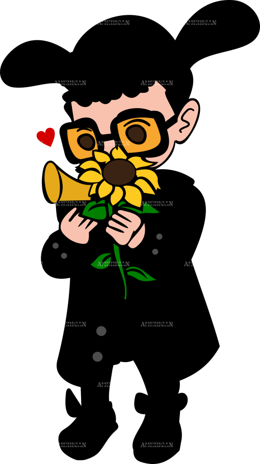 Bad Bunny Baby Sunflower DTF Transfer