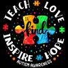 Be Kind Autism Awareness-1 DTF Transfer