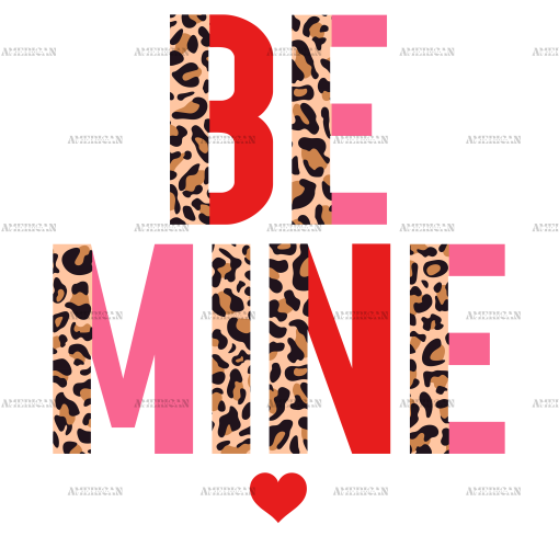 Be Mine-3 DTF Transfer