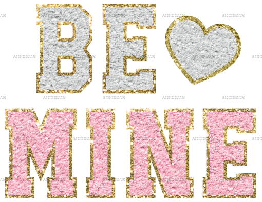 Be Mine-4 DTF Transfer