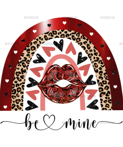 Be Mine Rainbow DTF Transfer