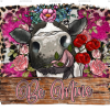 Be Mine Valentine Cow DTF Transfer