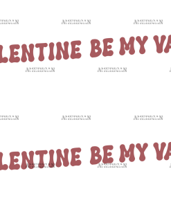 Be My Valentine-3 UV DTF Transfer