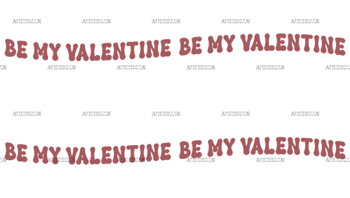 Be My Valentine-3 UV DTF Transfer