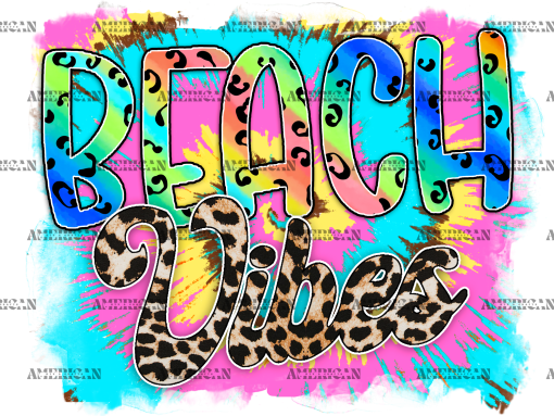Beach Vibes DTF Transfer