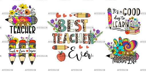 Best Teacher Ever-2 UV DTF Transfer