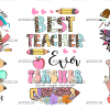 Best Teacher Ever-4 UV DTF Transfer