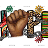 Black History Hope DTF Transfer