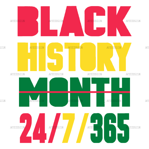 Black History Month-10 DTF Transfer