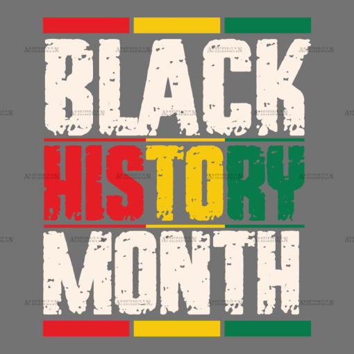 Black History Month-2 DTF Transfer