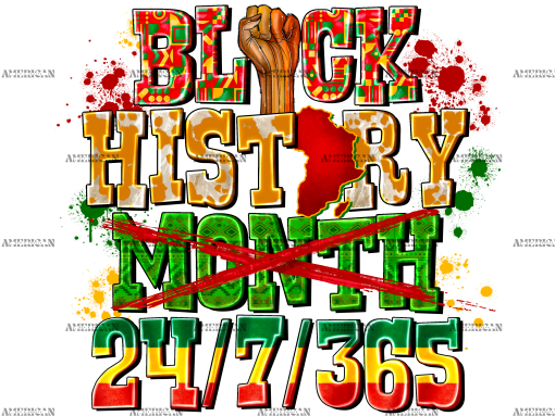 Black History Month-20 DTF Transfer