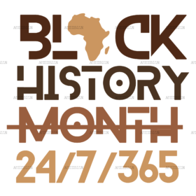 Black History Month-5 DTF Transfer