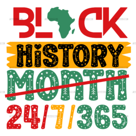 Black History Month-6 DTF Transfer
