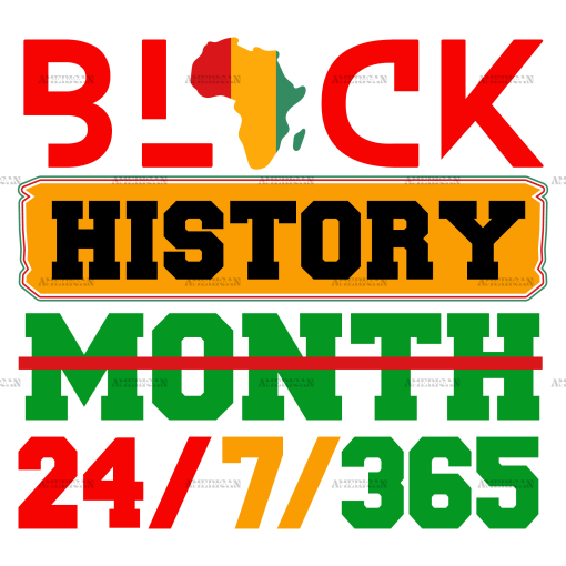 Black History Month-7 DTF Transfer
