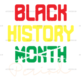Black History Period-3 DTF Transfer