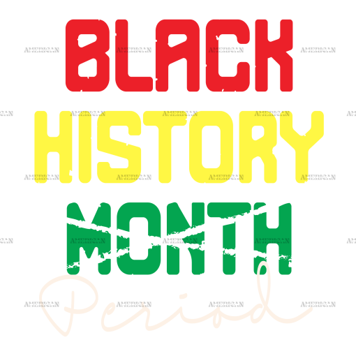 Black History Period-3 DTF Transfer