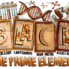 Black The Prime Element-9 DTF Transfer