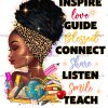 Black Women-8 DTF Transfer