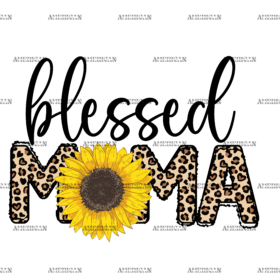 Blessed Mama-2 DTF Transfer