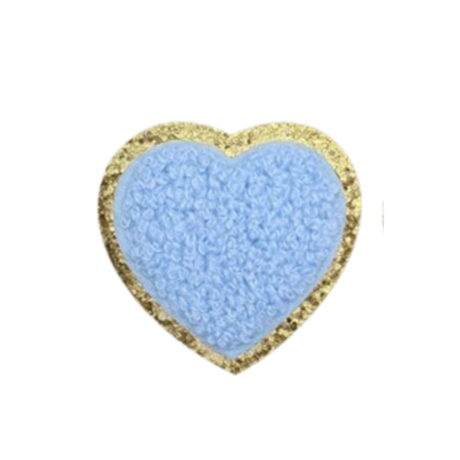 Heart on Gold Patches (Small/Chenille) - Image 8