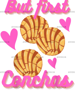 But First Conchas-1 DTF Transfer