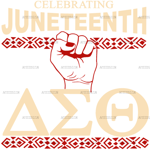 Celebrating Juneteenth AE0  DTF Transfer